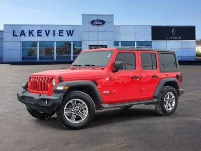 2019 Jeep Wrangler Unlimited 4X4 Sport 4DR SUV