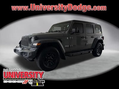 Photo of a 2019 Jeep Wrangler Unlimited 4X4 Sport 4DR SUV for sale