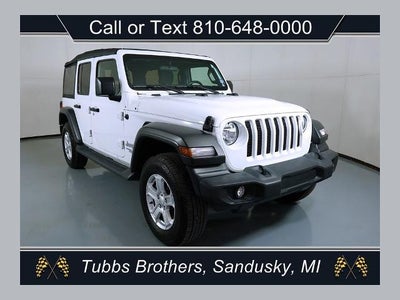 Photo of a 2020 Jeep Wrangler Unlimited 4X4 Black And TAN 4DR SUV for sale