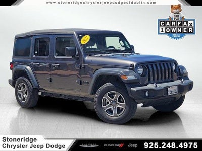 Photo of a 2022 Jeep Wrangler Unlimited 4X4 Sport 4DR SUV for sale