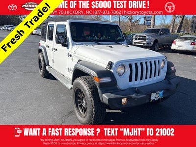 2020 Jeep Wrangler Unlimited 4X4 Sport 4DR SUV