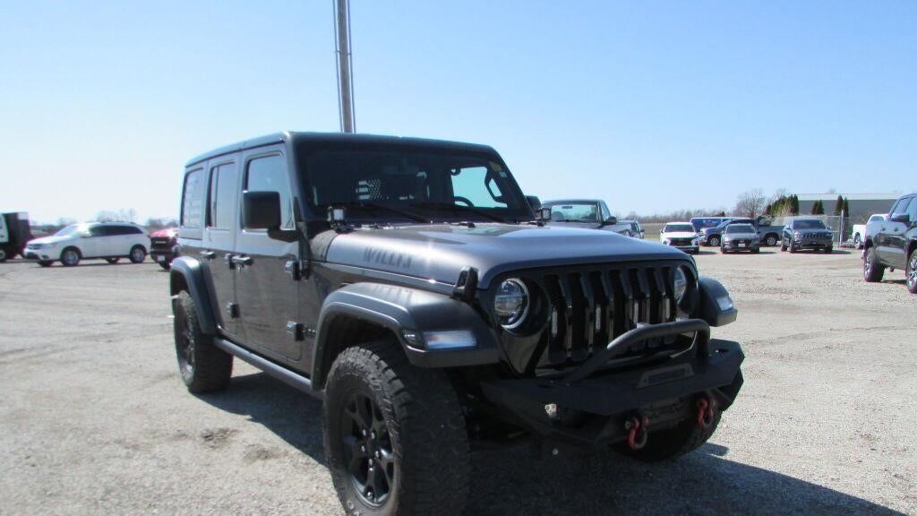 Preowned 2021 Jeep Wrangler Unlimited Willys for Sale