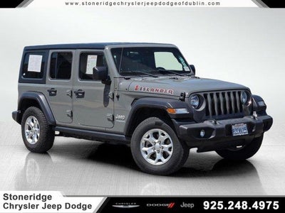 Photo of a 2021 Jeep Wrangler Unlimited 4X4 Sport 4DR SUV for sale