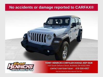 2018 Jeep Wrangler Unlimited 4X4 Sport 4DR SUV (midyear Release)