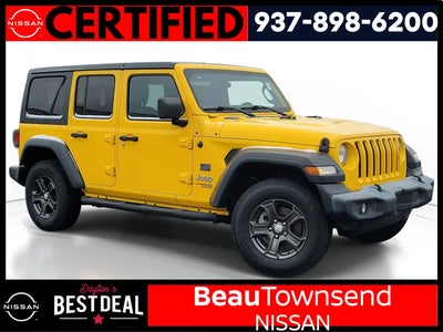 2019 Jeep Wrangler Unlimited 4X4 Sport 4DR SUV