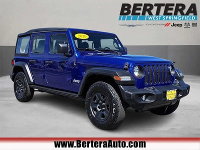 Photo of a 2020 Jeep Wrangler Unlimited 4X4 Sport 4DR SUV for sale
