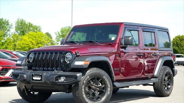 Preowned 2021 Jeep Wrangler Unlimited Willys for Sale