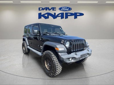 2018 Jeep Wrangler Unlimited 4X4 Sport 4DR SUV (midyear Release)