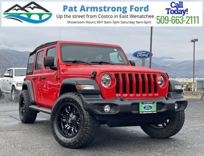 2018 Jeep Wrangler Unlimited 4X4 Sport 4DR SUV (midyear Release)
