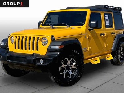 Photo of a 2020 Jeep Wrangler Unlimited 4X4 Sport 4DR SUV for sale