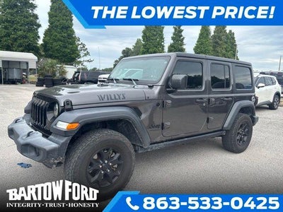 2020 Jeep Wrangler Unlimited 4X4 Willys Sport 4DR SUV