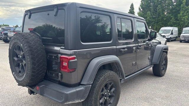 2020 Jeep Wrangler Unlimited Black and Tan