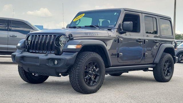 2020 Jeep Wrangler Unlimited Black and Tan