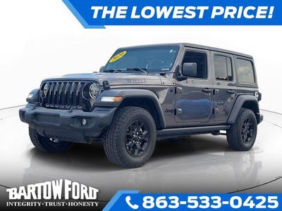 Photo of a 2020 Jeep Wrangler Unlimited 4X4 Willys Sport 4DR SUV for sale