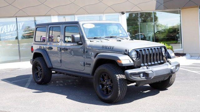 Preowned 2021 Jeep Wrangler Unlimited Willys for Sale