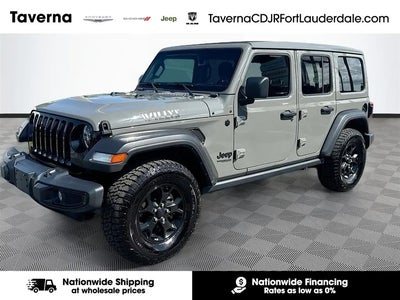 Photo of a 2022 Jeep Wrangler Unlimited 4X4 Sport 4DR SUV for sale