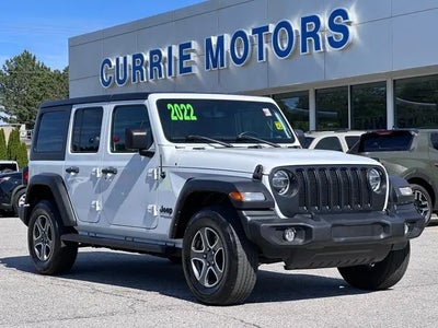 Photo of a 2022 Jeep Wrangler Unlimited 4X4 Sport 4DR SUV for sale