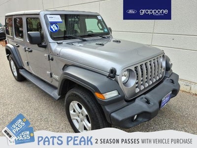 2018 Jeep Wrangler Unlimited 4X4 Sport 4DR SUV (midyear Release)
