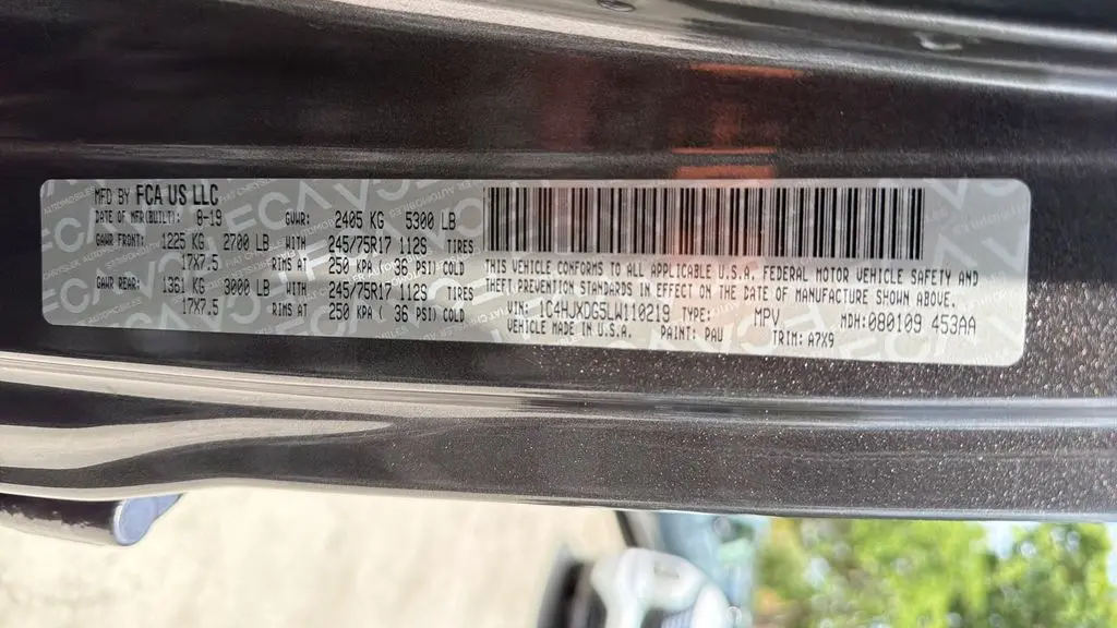 2020 Jeep Wrangler Unlimited Sport