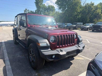 Photo of a 2021 Jeep Wrangler Unlimited 4X4 Sport 4DR SUV for sale