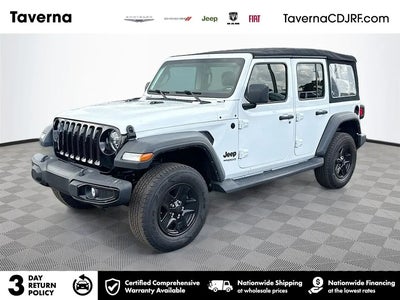 Photo of a 2022 Jeep Wrangler Unlimited 4X4 Sport 4DR SUV for sale