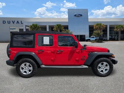 2018 Jeep Wrangler Unlimited 4X4 Sport 4DR SUV (midyear Release)