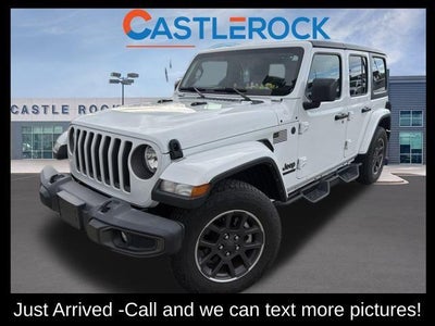 2021 Jeep Wrangler Unlimited 4X4 Sport 4DR SUV