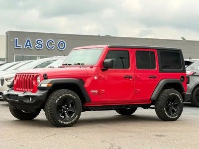 Photo of a 2018 Jeep Wrangler Unlimited 4X4 Sport 4DR SUV (midyear Release) for sale