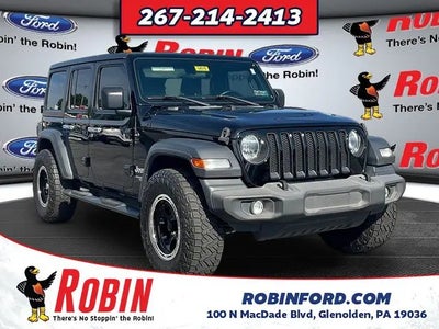 2018 Jeep Wrangler Unlimited 4X4 Sport 4DR SUV (midyear Release)