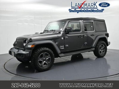2018 Jeep Wrangler Unlimited 4X4 Sport 4DR SUV (midyear Release)