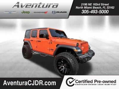 Photo of a 2019 Jeep Wrangler Unlimited 4X4 Sport 4DR SUV for sale