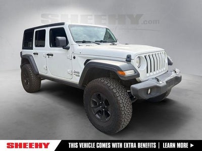 2020 Jeep Wrangler Unlimited 4X4 Black And TAN 4DR SUV