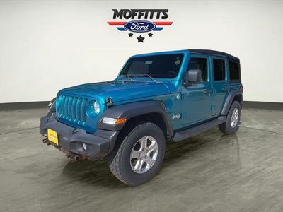 Photo of a 2020 Jeep Wrangler Unlimited 4X4 Sport 4DR SUV for sale
