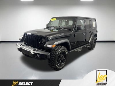 Photo of a 2022 Jeep Wrangler Unlimited 4X4 Willys 4DR SUV for sale