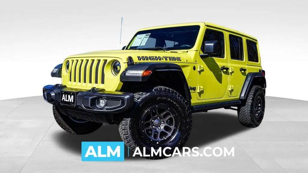 Preowned 2023 Jeep Wrangler High Tide for Sale