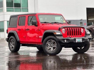 2018 Jeep Wrangler Unlimited 4X4 Sport 4DR SUV (midyear Release)