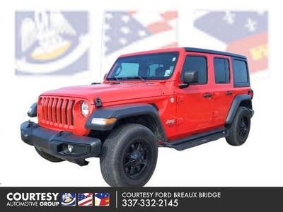 2019 Jeep Wrangler Unlimited 4X4 Sport 4DR SUV