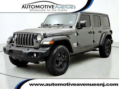 2019 Jeep Wrangler Unlimited 4X4 Sport 4DR SUV