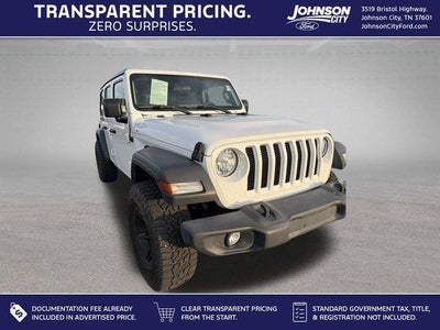 Photo of a 2020 Jeep Wrangler Unlimited 4X4 Willys Sport 4DR SUV for sale