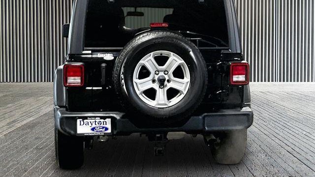 2020 Jeep Wrangler Unlimited Black and Tan
