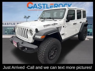2022 Jeep Wrangler Unlimited 4X4 Sport 4DR SUV