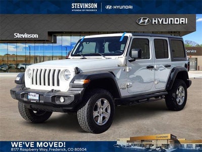 2018 Jeep Wrangler Unlimited 4X4 Sport 4DR SUV (midyear Release)