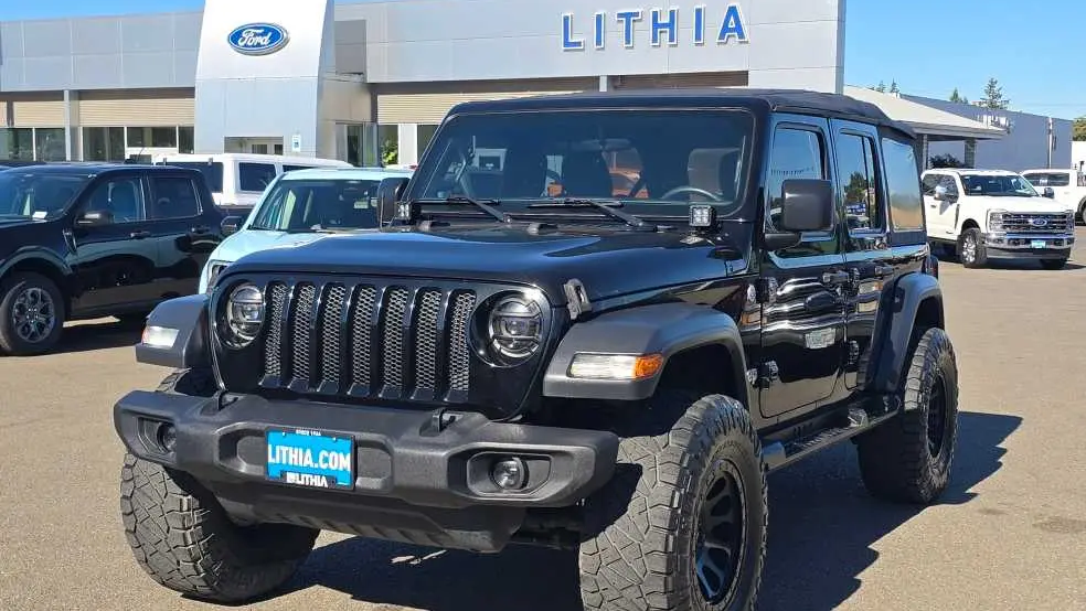 Preowned 2018 Jeep Wrangler Unlimited Sport S for Sale