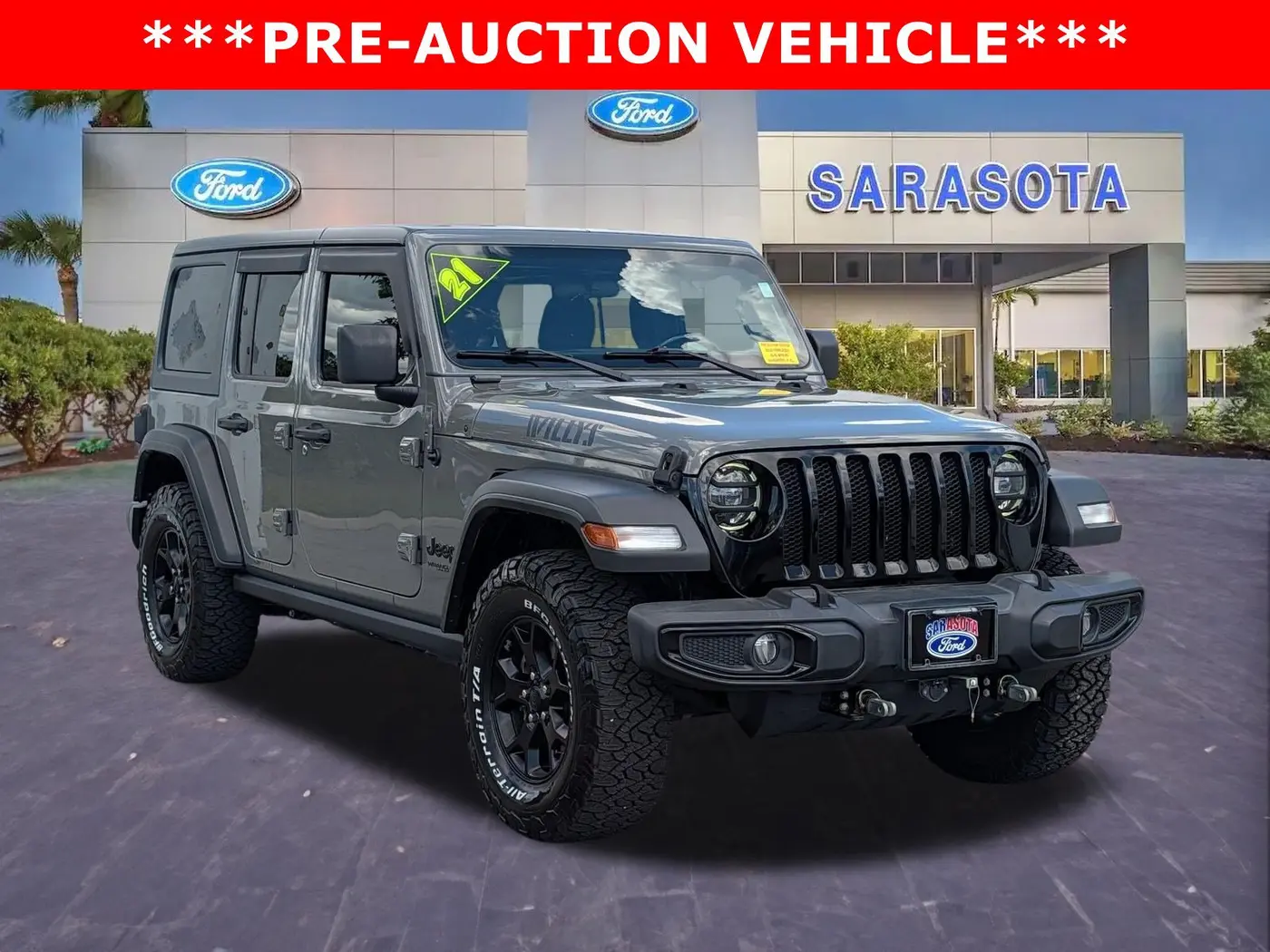 2021 Jeep Wrangler - $21,899