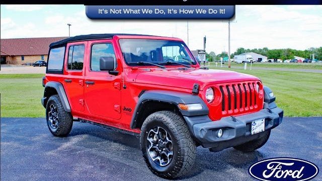 Preowned 2021 Jeep Wrangler Unlimited Sport for Sale
