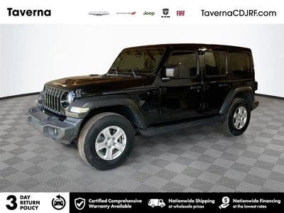 Photo of a 2022 Jeep Wrangler Unlimited 4X4 Sport 4DR SUV for sale