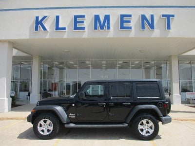 2018 Jeep Wrangler Unlimited 4X4 Sport 4DR SUV (midyear Release)