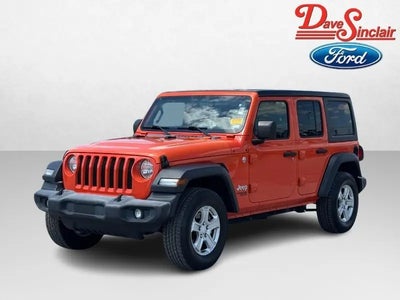 2018 Jeep Wrangler Unlimited 4X4 Sport 4DR SUV (midyear Release)