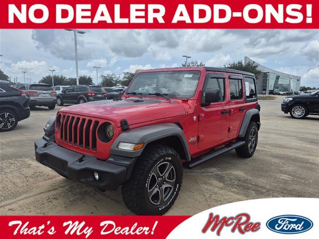 2018 Jeep Wrangler - $20,982