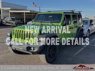 2020 Jeep Wrangler Unlimited 4X4 Sport 4DR SUV